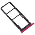 SIM Card Tray + SIM Card Tray + Micro SD Card Tray for Huawei Honor Play 3 (Red)