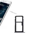 For Huawei P10 Lite SIM Card Tray & SIM / Micro SD Card Tray(Black)