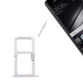 For Huawei Mate 9 SIM Card Tray & SIM / Micro SD Card Tray(Silver)
