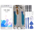 TFT LCD Screen for Meizu Meilan A5 / M5c Digitizer Full Assembly with Frame(White)