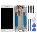 TFT LCD Screen for Meizu Meilan A5 / M5c Digitizer Full Assembly with Frame(White)