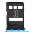 SIM Card Tray + NM Card Tray for Huawei P40 (Blue)