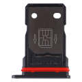 For OnePlus 8 Original SIM Card Tray + SIM Card Tray (Black)
