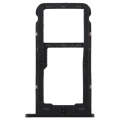 SIM Card Tray + SIM Card Tray / Micro SD Card for Huawei Enjoy 7 (Black)