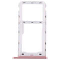 SIM Card Tray + SIM Card Tray / Micro SD Card for Huawei Enjoy 7 (Pink)