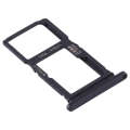 SIM Card Tray + SIM Card Tray / Micro SD Card Tray for Huawei P smart Pro 2019 (Black)