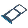 SIM Card Tray + SIM Card Tray / Micro SD Card Tray for Huawei P Smart+ (2019)(Blue)