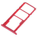 SIM Card Tray + SIM Card Tray + Micro SD Card for Huawei Honor Play 8A (Red)