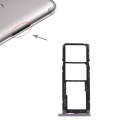 SIM Card Tray + SIM Card Tray + Micro SD Card for Xiaomi Redmi S2(Grey)