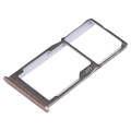 For Meizu 15 SIM Card Tray + SIM Card Tray / Micro SD Card Tray (Gold)