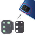 For Samsung Galaxy S10 Lite SM-G770 10pcs Camera Lens Cover (Black)