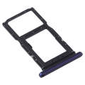 SIM Card Tray + SIM Card Tray / Micro SD Card Tray for Huawei Y9s(Purple)