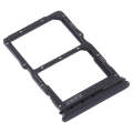 SIM Card Tray + NM Card Tray for Huawei P40 Lite 5G (Black)