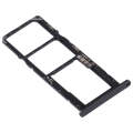 SIM Card Tray + SIM Card Tray + Micro SD Card Tray for Huawei Y6s (2020) (Black)