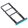 SIM Card Tray + SIM Card Tray + Micro SD Card Tray for Huawei Y6s (2020) (Green)