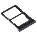 SIM Card Tray + NM Card Tray for Huawei Y8p (Black)