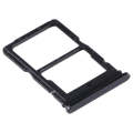 SIM Card Tray + NM Card Tray for Huawei Y8p (Black)
