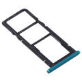 SIM Card Tray + SIM Card Tray + Micro SD Card Tray for Huawei Y6p (Green)
