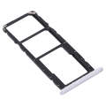 SIM Card Tray + SIM Card Tray + Micro SD Card Tray for Huawei Y8s (Silver)