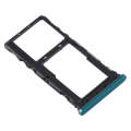 SIM Card Tray + SIM Card Tray / Micro SD Card Tray for Motorola Moto G9 Play/Moto G9 (India) (Green)