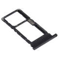 SIM Card Tray + Micro SD Card Tray for Motorola Moto G8 Play XT2015 XT2015-2 (Black)