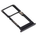 SIM Card Tray + Micro SD Card Tray for Motorola Moto G Stylus 2020 (Black)