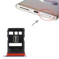SIM Card Tray + NM Card Tray for Huawei Mate 40 (Black)