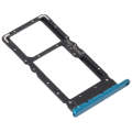 SIM Card Tray + SIM Card Tray / Micro SD Card Tray for Huawei Maimang 9 (Blue)