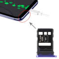 SIM Card Tray + SIM Card Tray for Huawei Nova 7 5G (Purple)