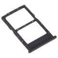 SIM Card Tray + NM Card Tray for Huawei Nova 7i (Black)