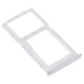 SIM Card Tray + SIM Card Tray / Micro SD Card Tray for Huawei Nova 4e(Silver)