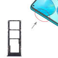For Infinix Note 8i X683 SIM Card Tray + SIM Card Tray + Micro SD Card Tray (Blue)