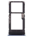 SIM Card Tray + Micro SD Card Tray for Motorola Moto G100 (Blue)