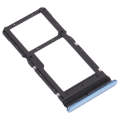 SIM Card Tray + Micro SD Card Tray for Motorola Moto G100 (Blue)