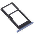 SIM Card Tray + SIM Card Tray / Micro SD Card Tray for Honor play 5T (Blue)