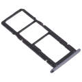 SIM Card Tray + SIM Card Tray + Micro SD Card Tray for Honor 7A Pro (Black)