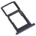 SIM Card Tray + SIM Card Tray / Micro SD Card Tray for Honor 9X (Purple)