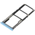 SIM Card Tray + SIM Card Tray + Micro SD Card Tray For Xiaomi Redmi 10 5G (Blue)