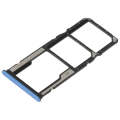 SIM Card Tray + SIM Card Tray + Micro SD Card Tray For Xiaomi Redmi Note 11S 5G (Blue)