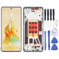 Original LCD Screen For OPPO Reno9 Pro Digitizer Full Assembly with Frame (Gold)