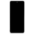 Original LCD Screen For OPPO Reno9 Digitizer Full Assembly with Frame (Black)