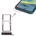 For Nokia XR20 Original SIM Card Tray + SIM / Micro SD Card Tray (Black)