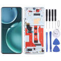 Original LCD Screen For Honor Magic4 Digitizer Full Assembly with Frame(Blue)