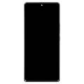Original LCD Screen For Honor 70 Digitizer Full Assembly with Frame(Black)