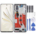 Original LCD Screen For Honor 70 Pro Digitizer Full Assembly with Frame(Black)