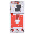 For Huawei Mate 50 Pro Front Housing LCD Frame Bezel Plate(Purple)
