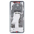 For Honor X8a Front Housing LCD Frame Bezel Plate(Blue)