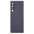 For Sony Xperia 1 IV Original Battery Back Cover(Violet)