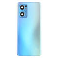 For OPPO Reno7 5G Original Battery Back Cover with Camera Lens Cover(Blue)