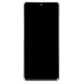 For Honor X9A Original LCD Screen Digitizer Full Assembly with Frame (Silver)